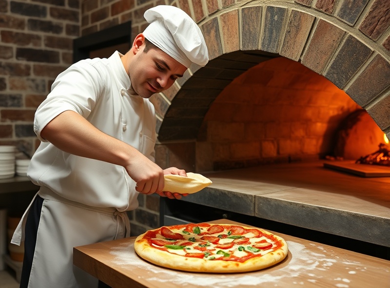 Pizza muzzarella tradicional Salta